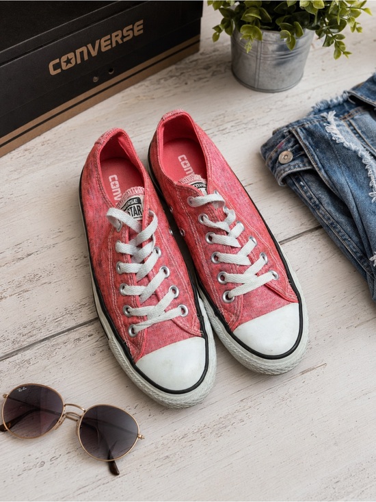 Converse Shoes - Converse All Star Women's CT OX Pink/Black/White Low Top Sneaker Size 7